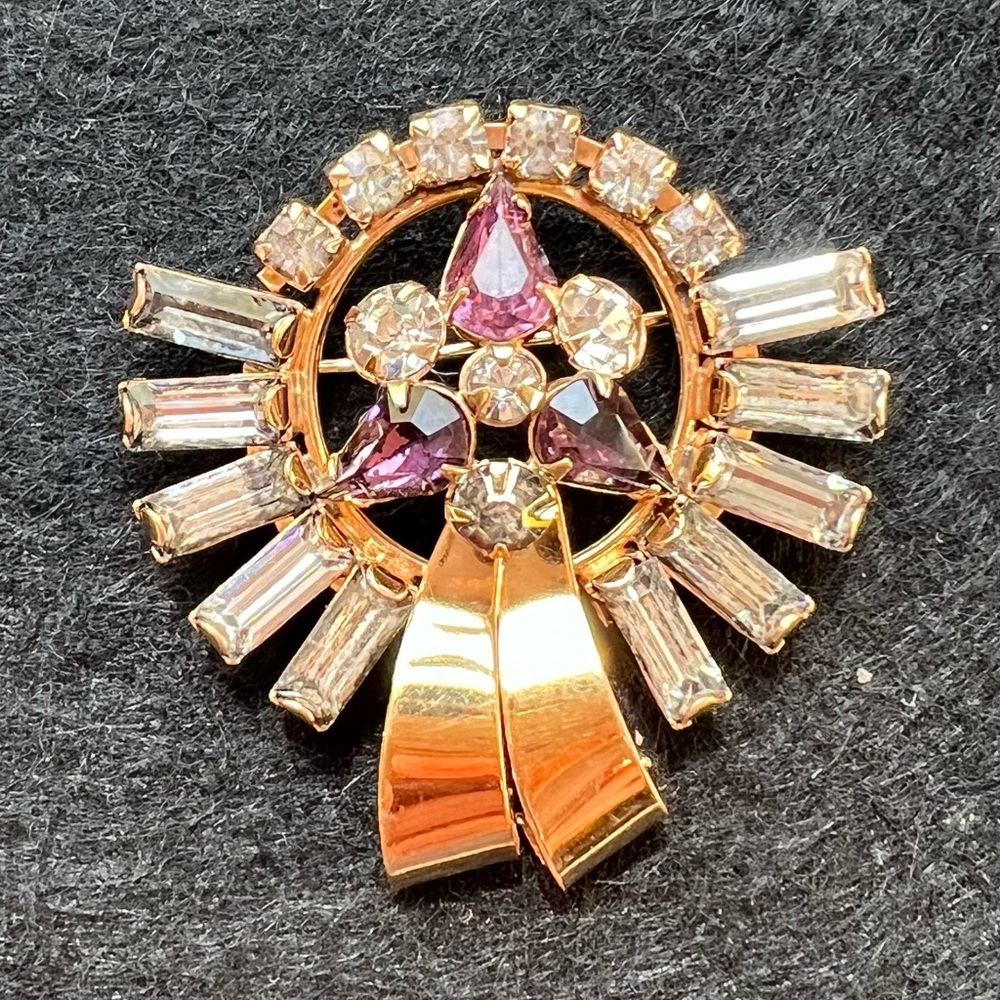 Vintage M&S Brooch Pendant 1/20 12KGF